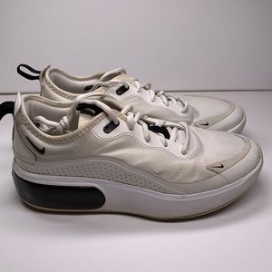 Nike Air Max DIA Low Textile Trainers AQ4312-100 White/Black US8.5 EU40 UK6